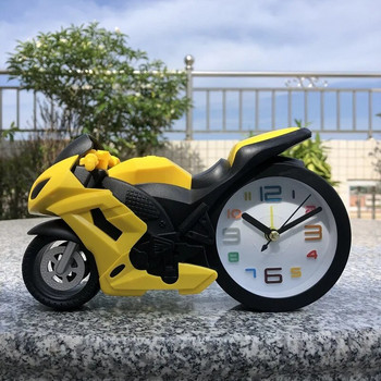 Мотоциклетен будилник Състезателни модели Цифров будилник Часовник за деца Ученици Подаръци Декорация на дома за всекидневна