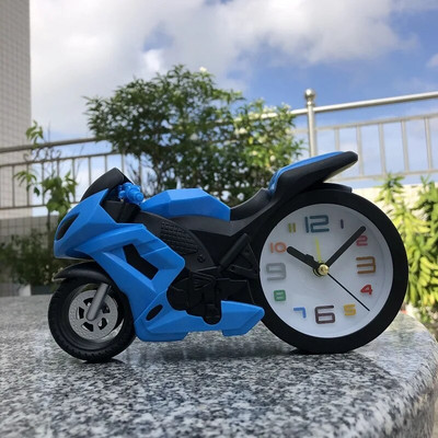 Ceas cu alarmă pentru motociclete Modele de curse Ceas cu alarmă digital pentru copii, studenți, cadouri, decorare pentru sufragerie