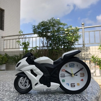 Mootorrataste äratuskell Võidusõidumudelid Digitaalne äratuskell lastele Õpilastele Kingitused Kodu Elutoa kaunistamine