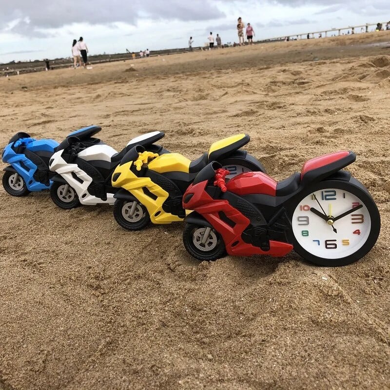 Mootorrataste äratuskell Võidusõidumudelid Digitaalne äratuskell lastele Õpilastele Kingitused Kodu Elutoa kaunistamine