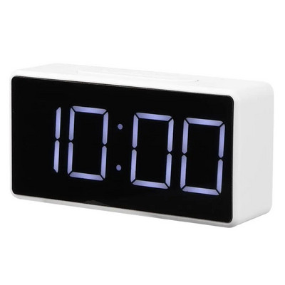 Led mini üliõpilaskell voodipeegli kell USB lauaarvuti lihtne elektrooniline äratuskella temperatuuri tester