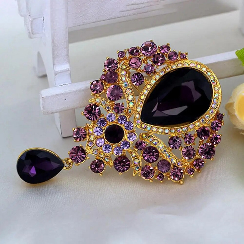 Kerge stiilne õrn, kauakestev pross ehtekott Pross läikiv salli kaunistus