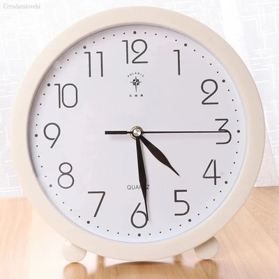 10 inčni zidni sat s klatnom za dnevnu sobu Kreativni uredski stolni sat Moderan minimalistički veliki tihi stolni sat Dekoracija doma