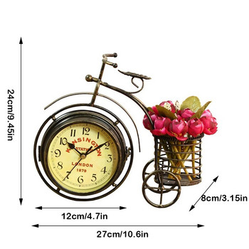 Настолен кварцов настолен часовник Домашен декор Винтидж стил Компактен размер до часовници