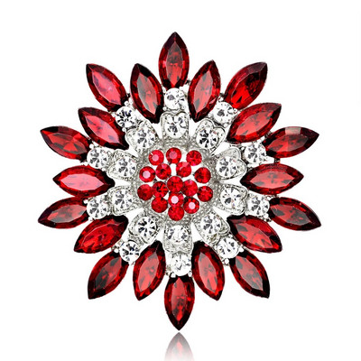 Pross Pin Ehted Uus Mood Retro Naiste Mood Lille Pross Kristallkividest ehted Pulma Tutvumispeo Kingitus