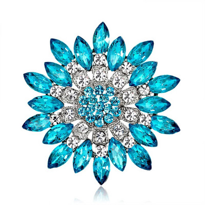 Pross Pin Ehted Uus Mood Retro Naiste Mood Lille Pross Kristallkividest ehted Pulma Tutvumispeo Kingitus