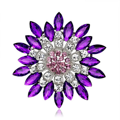 Pross Pin Ehted Uus Mood Retro Naiste Mood Lille Pross Kristallkividest ehted Pulma Tutvumispeo Kingitus