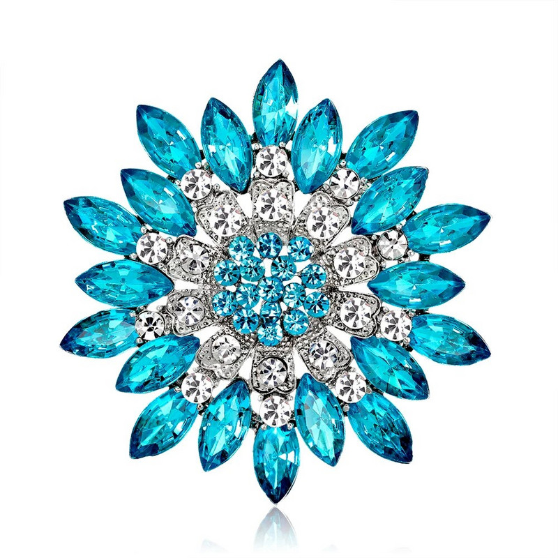 Pross Pin Ehted Uus Mood Retro Naiste Mood Lille Pross Kristallkividest ehted Pulma Tutvumispeo Kingitus