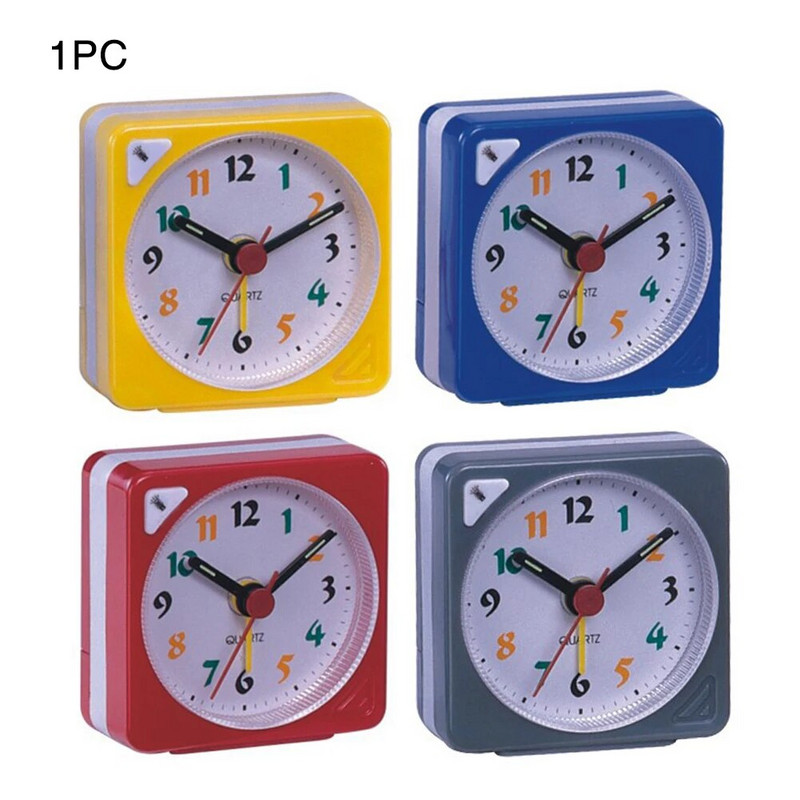 Spavaća soba Plastična noćna svjetiljka Dizajn Putna baterija Mini uredska radna površina Moderna kućna dekoracija Budilica