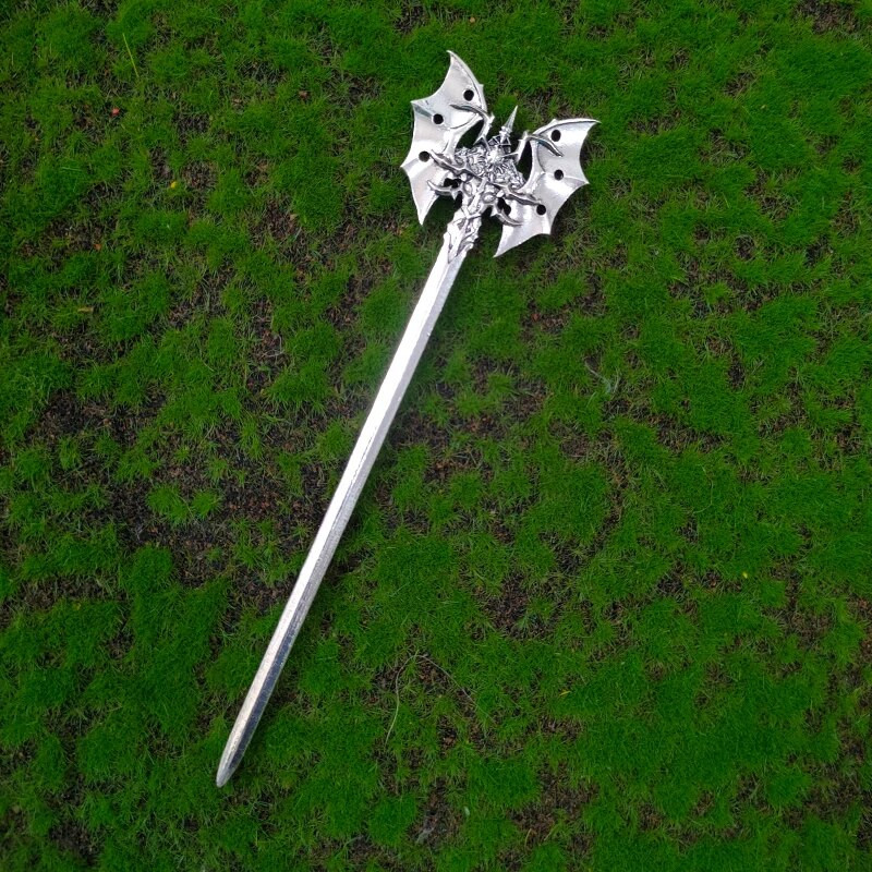 Nõiamõõk Kirves Madu pistoda Käed Külm Relv Juuksepulk Gooti juuksenõel Pagan Juuksed Ehted Varjatud Haldjas Peakatted Naistele