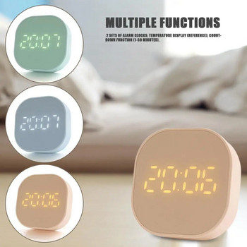 Επιτραπέζιο ψηφιακό ρολόι Χαριτωμένο μίνι ξυπνητήρι Επιτραπέζια διακόσμηση