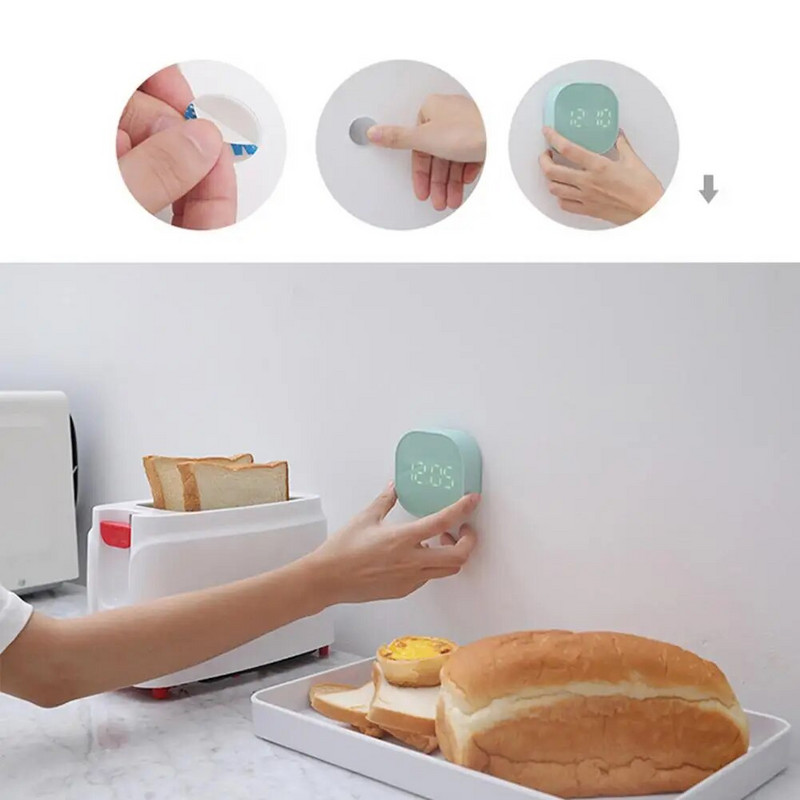 Lauaarvuti digitaalkell Armas mini äratuskell töölaua lauakaunistus