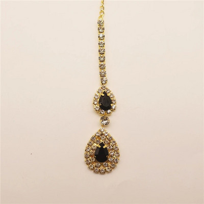 Izvrsni lančić za čelo od cirkona Seksi privjesak za glavu Pokrivalo za glavu Kristalni dodaci za kosu Lanac za glavu Boemski ukras za glavu Nakit