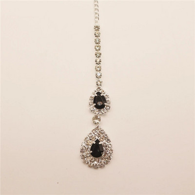 Izvrsni lančić za čelo od cirkona Seksi privjesak za glavu Pokrivalo za glavu Kristalni dodaci za kosu Lanac za glavu Boemski ukras za glavu Nakit