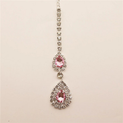 Izvrsni lančić za čelo od cirkona Seksi privjesak za glavu Pokrivalo za glavu Kristalni dodaci za kosu Lanac za glavu Boemski ukras za glavu Nakit