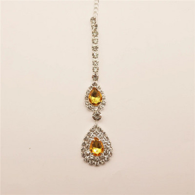 Izvrsni lančić za čelo od cirkona Seksi privjesak za glavu Pokrivalo za glavu Kristalni dodaci za kosu Lanac za glavu Boemski ukras za glavu Nakit