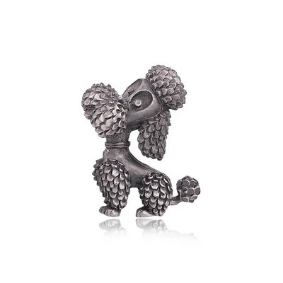 Vintage barokkstiilis naiste prossid sulamist kaetud küülikunõel Loom pross rinnamärk Meeste antiiksed ehted rõivamanused