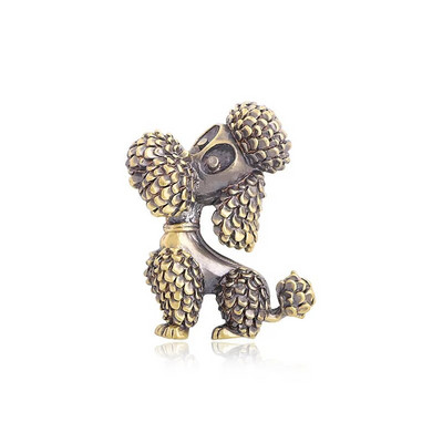 Vintage barokkstiilis naiste prossid sulamist kaetud küülikunõel Loom pross rinnamärk Meeste antiiksed ehted rõivamanused