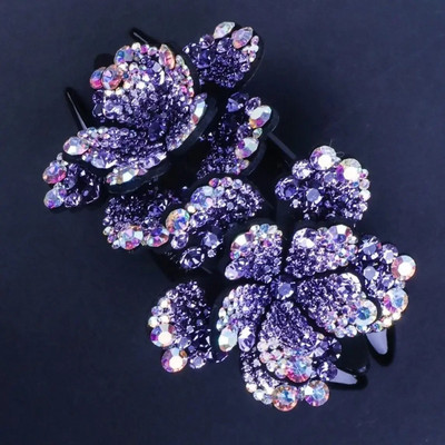 Mood Elegantne Akrüül Tsirkoon Lille Juuksenõel Juuksenõelad Naistele Kingitus Retro Duck Suu Klambriga Peakatted Etnilised Tüdrukute Ehted