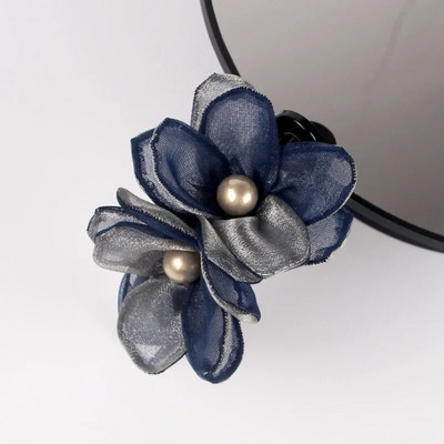 Modni biserni svileni cvijet Ukosnica Dodaci za kosu za žene Retro Elegantna akrilna kopča s pačjim kljunom Pokrivalo za glavu Mamin nakit Poklon