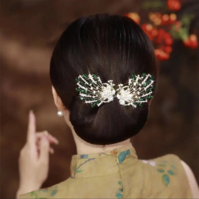 Mood Elegantsed Lilled Juuste Aksessuaarid Naistele Retro Luksus Selg Lusikad Lokkis Juuksepulgad Peakatted Ema ehted Tiaarad Kingitused