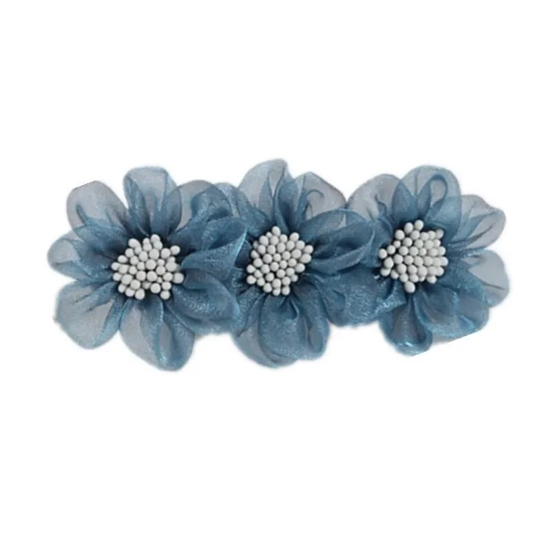 Moodsad siidilõngast lillelised juuksenõelad juuste aksessuaarid naistele pühadekink Retro elegantne kevadklambriga peakatted ema tiaara ehted