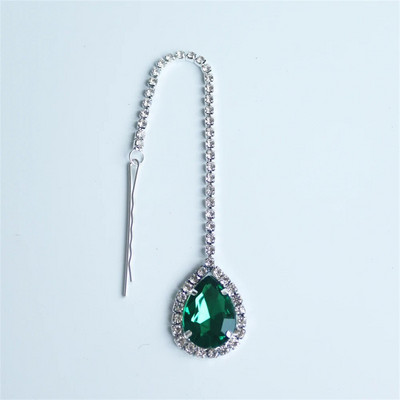 Bohomia indijska modna tijara, dodaci za kosu, kapljičasta glava, ženske djevojke, traka za glavu s vještačkim kamenčićima, trendovski lanac za glavu