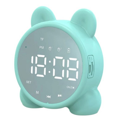 Lapsed Lapsed Bluetooth-ühilduv kõlar äratuskell unetaimer voodiäärne äratuskell LCD digitaalne ekraan lauakell hulgimüük
