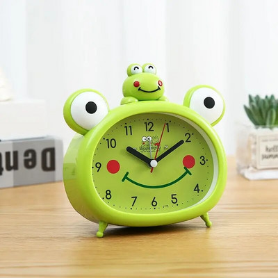 Budilica za dječake Crtić Mala žaba Dizajn Slatka Djevojčica Studentice Koriste noćni stol Tihi sat Alarm za buđenje u spavaćoj sobi ZD502