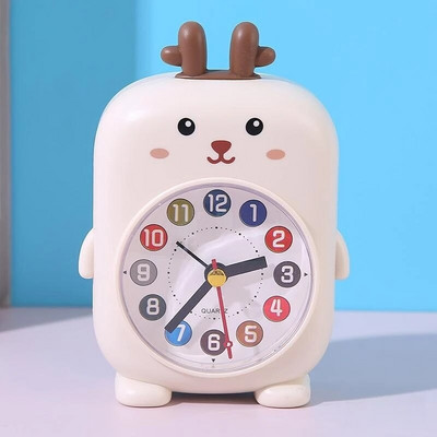 Multikas lauaarvuti äratuskell Varajase ärkamise äratuskell Lastele Kommivärvides kaunistatud loomakujulised.