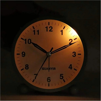 Ξυπνητήρι Επιτραπέζιο ρολόι με μπαταρίες κομοδίνο Φωτεινό ρολόι παιδικά ρολόγια για κρεβατοκάμαρα Επιτραπέζιο ρολόι ταξιδιού με ανοιχτό κόκκινο νυχτερινής