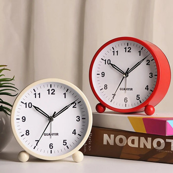 Ξυπνητήρι Επιτραπέζιο ρολόι με μπαταρίες κομοδίνο Φωτεινό ρολόι παιδικά ρολόγια για κρεβατοκάμαρα Επιτραπέζιο ρολόι ταξιδιού με ανοιχτό κόκκινο νυχτερινής