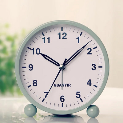 Budilice Stolni sat na baterije Svjetleći sat uz krevet Dječji satovi za spavaće sobe Putni stolni sat s noćnim svjetlom Crveni