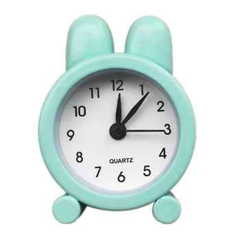 Анимационен дизайн на сладък заек Будилник Подарък за ученик Креативна спалня Нощно шкафче Цифров настолен часовник за събуждане Relogio despertador