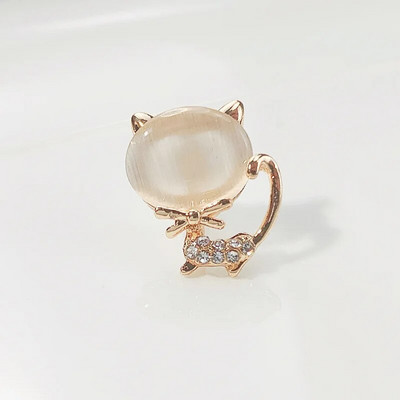 2023 Kuumad kivikroonlehtedest prossid naistele Loomingulised klassikalised kassid, loomad, prossid, Kleidid, rõivad, aksessuaarid, ehted, kingitused