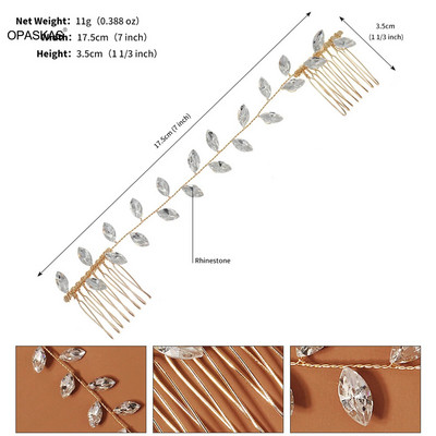 Blizgančios vestuvinių plaukų šukos Kalnų krištoliniai galvos apdangalai Plaukų aksesuarai Pamergių plaukų dekoras Nuotakos karūnėlė plaukų segtukas plaukų juosta papuošalai