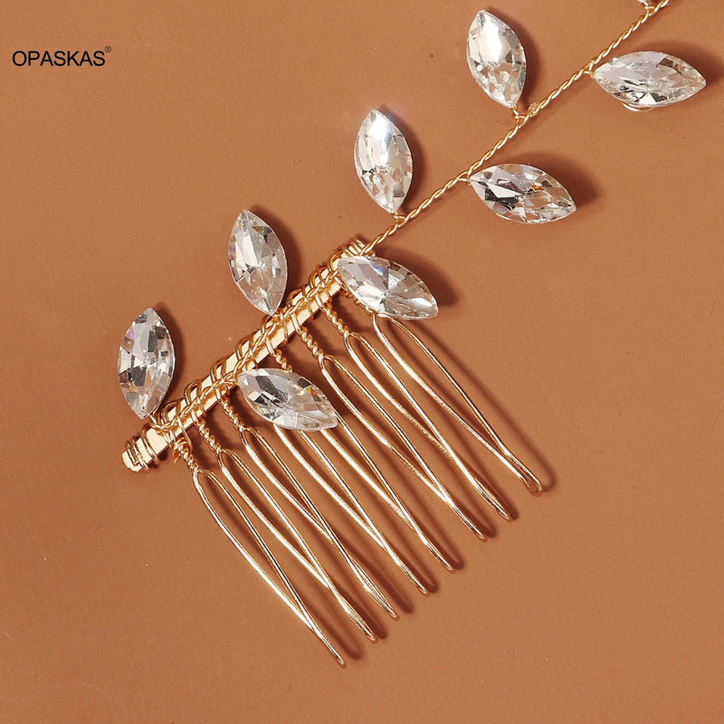 Blizgančios vestuvinių plaukų šukos Kalnų krištoliniai galvos apdangalai Plaukų aksesuarai Pamergių plaukų dekoras Nuotakos karūnėlė plaukų segtukas plaukų juosta papuošalai