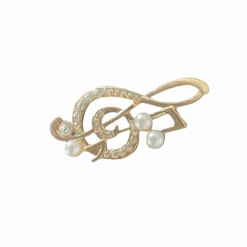 Delysia King sieviešu modernas mūzikas notis Pērļu sakta Augstas kvalitātes kristāla modes apģērbu aksesuāri