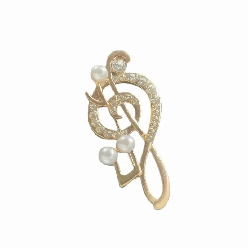 Delysia King sieviešu modernas mūzikas notis Pērļu sakta Augstas kvalitātes kristāla modes apģērbu aksesuāri