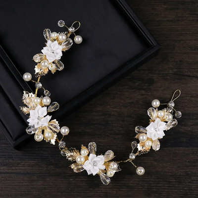 Mood Kuld Hõbeda värvi Juuksepaelad Pruudi Leht Peapaelad Võluv Tiaras Lehed Pulmad Juuste Aksessuaarid Naiste Juukseehted