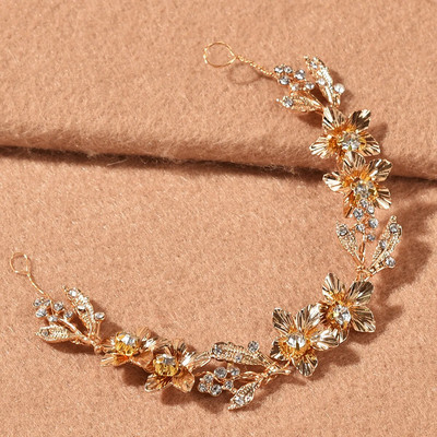 Mood Kuld Hõbeda värvi Juuksepaelad Pruudi Leht Peapaelad Võluv Tiaras Lehed Pulmad Juuste Aksessuaarid Naiste Juukseehted