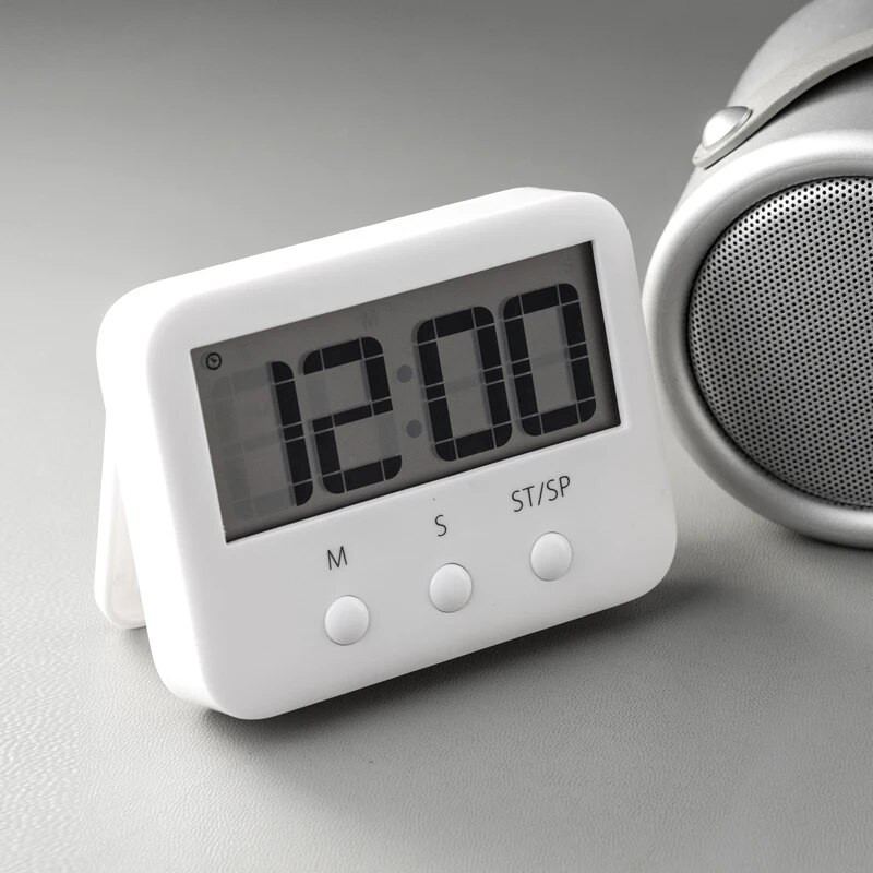 Μίνι ρολόι με μπαταρία Λειτουργεί Απλή βασική λειτουργία Επιτραπέζιος υπολογιστής ψηφιακός ηλεκτρονικός σίγασης Συμπαγής φορητός για ράφι γραφείου ταξιδιού δίπλα στο κρεβάτι