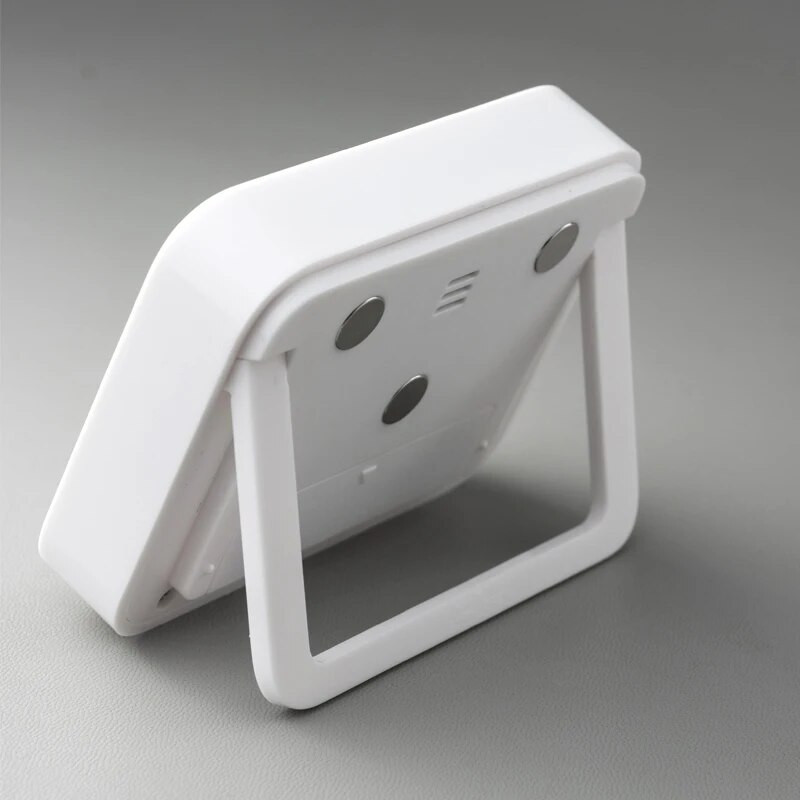 Μίνι ρολόι με μπαταρία Λειτουργεί Απλή βασική λειτουργία Επιτραπέζιος υπολογιστής ψηφιακός ηλεκτρονικός σίγασης Συμπαγής φορητός για ράφι γραφείου ταξιδιού δίπλα στο κρεβάτι