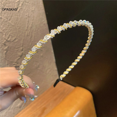 2tk Kristallist peapael Tiaras Sädelevate helmestega Juukserõngad Peapael Kingitus naisele Tüdrukule Kingitus Mood Pulma Pruudi Juukseehted