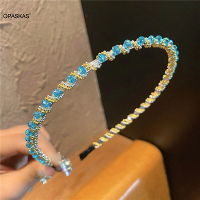 2tk Kristallist peapael Tiaras Sädelevate helmestega Juukserõngad Peapael Kingitus naisele Tüdrukule Kingitus Mood Pulma Pruudi Juukseehted