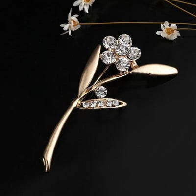 ZOSHI Multi Styles Kullatud prossid naistele Armsad kivist lilled, loomad, armastus, süda, õõnsad prossinõelad Naiste ehted