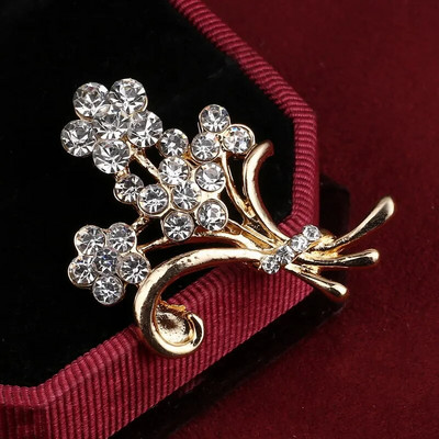 ZOSHI Multi Styles Kullatud prossid naistele Armsad kivist lilled, loomad, armastus, süda, õõnsad prossinõelad Naiste ehted