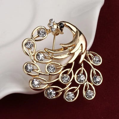 ZOSHI Multi Styles Kullatud prossid naistele Armsad kivist lilled, loomad, armastus, süda, õõnsad prossinõelad Naiste ehted