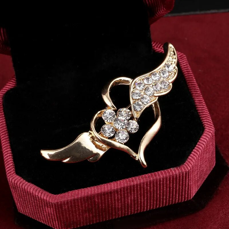 ZOSHI Multi Styles Kullatud prossid naistele Armsad kivist lilled, loomad, armastus, süda, õõnsad prossinõelad Naiste ehted