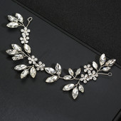 Mood Juuksepael Pulmad Juuste Aksessuaarid Rhinestone Hõbedane Peapaelad Printsessi Tiaras Pruudiballi Juuksed Ehted Abielu Bijoux